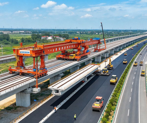 雁峰公路建设